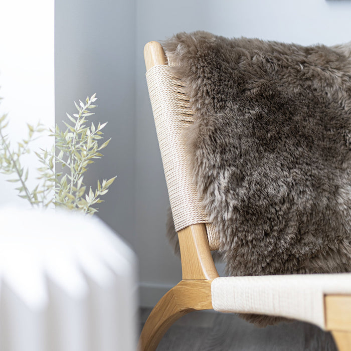 Nordic Sheepskin Set approx. 35 in each - Longwool Taupe