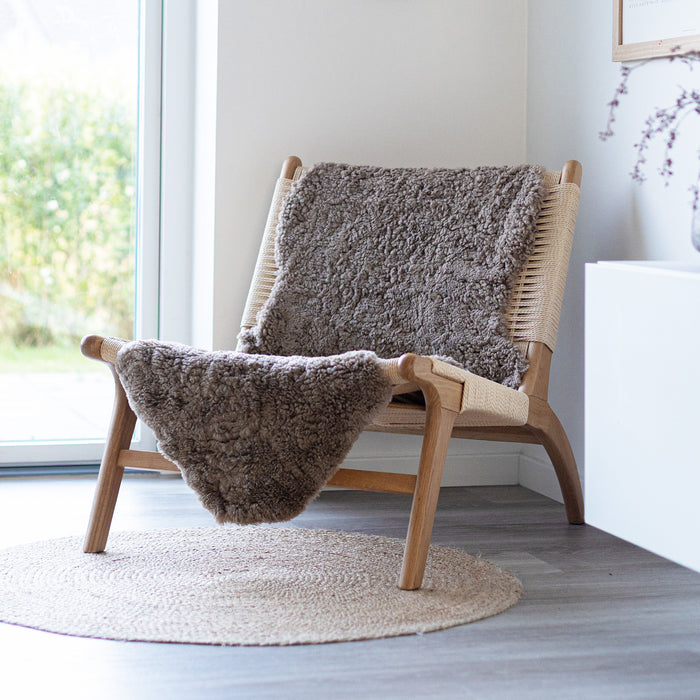 Nordic Curly Sheepskin · Double Taupe