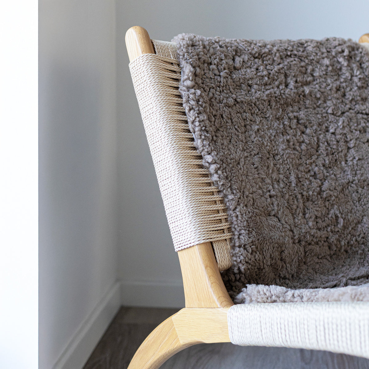 Double Sheepskin Rug | New Zealand | Short Wool curly - Ivory