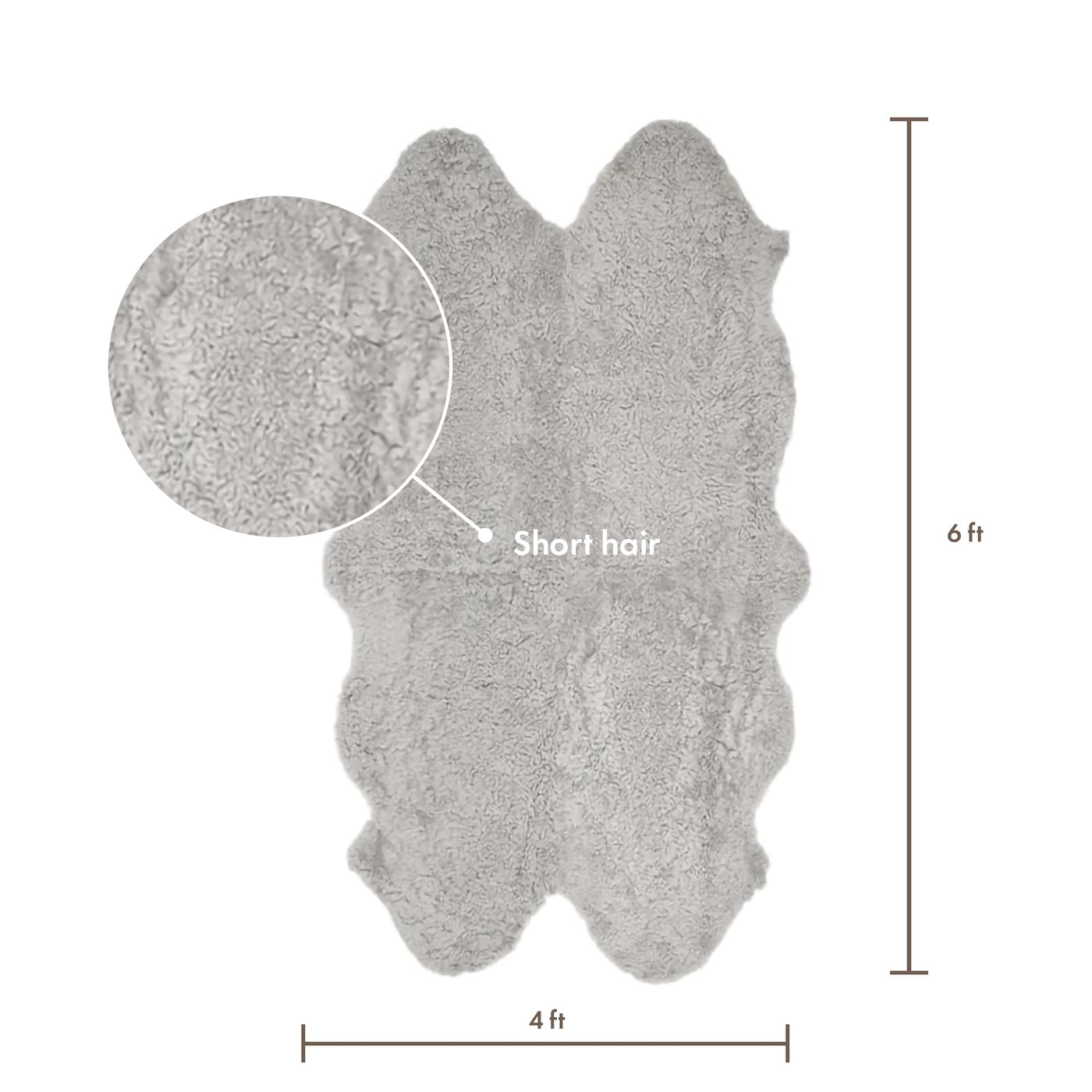 Nordic Curly Sheepskin · Quad