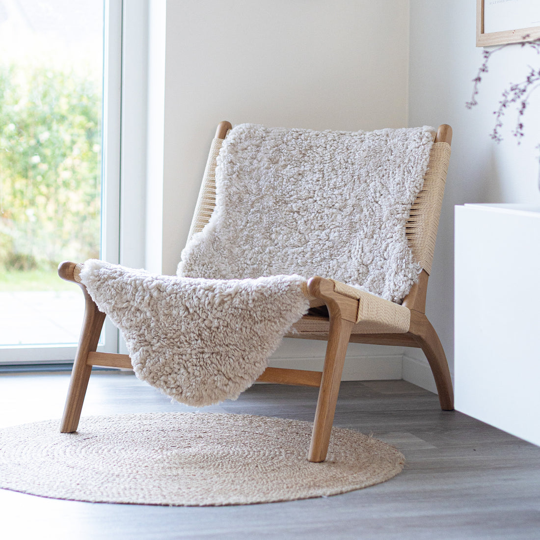 Double Sheepskin Rug | New Zealand | Short Wool curly