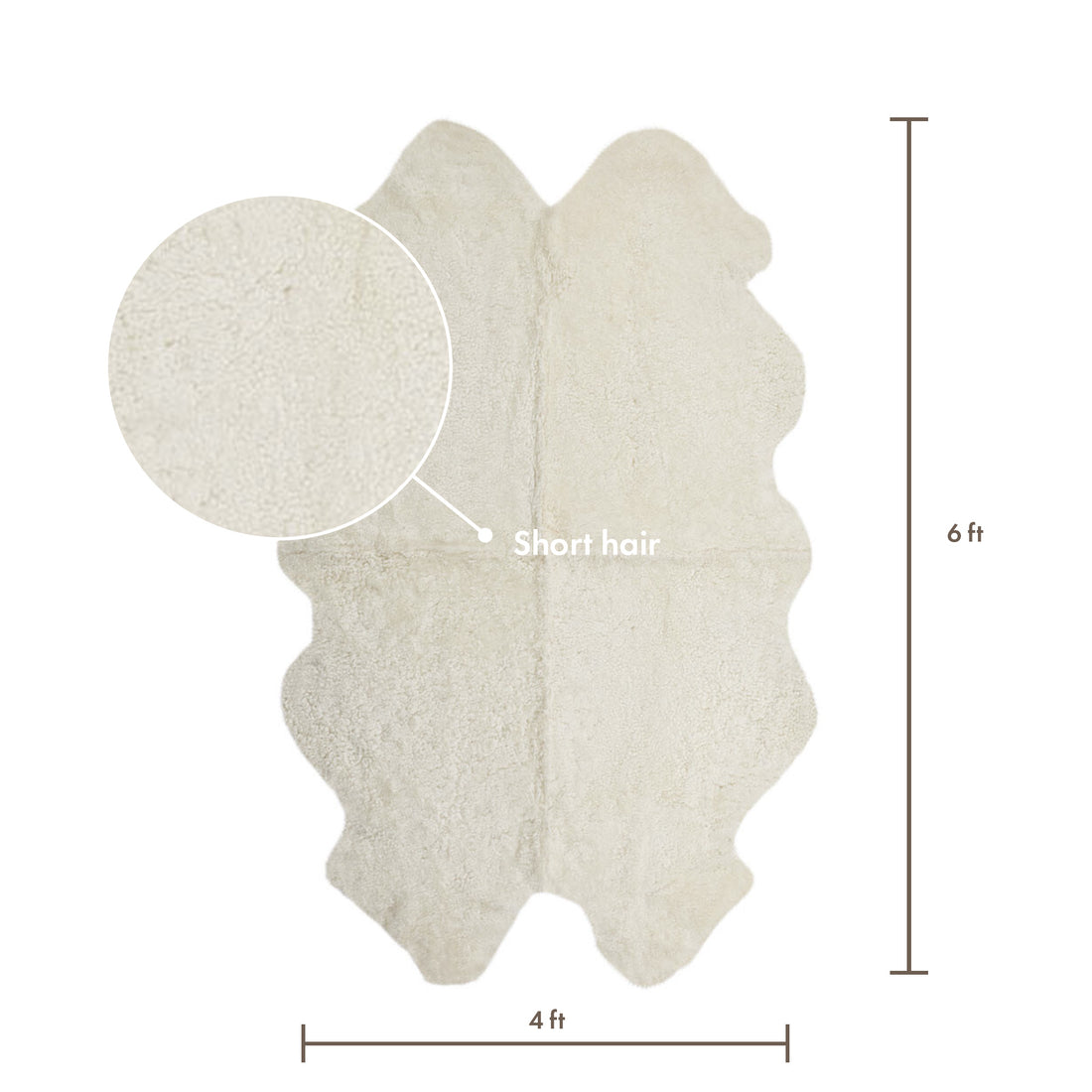 Nordic Curly Sheepskin · Quad