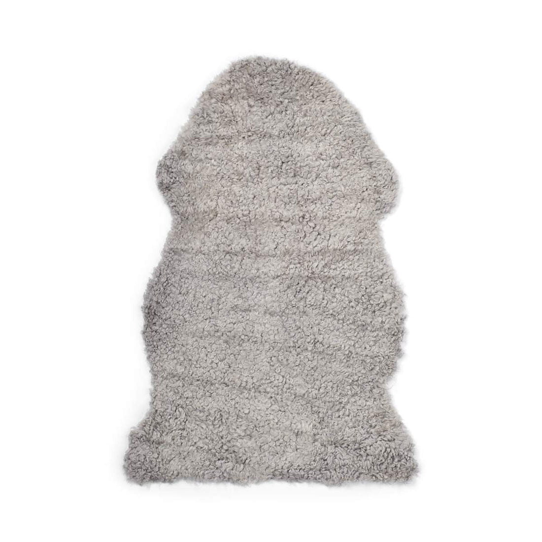 Merino Sheepskin Short Wool approx. 35 in - Grey