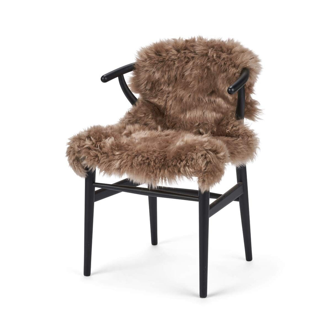 Nordic Sheepskin Set of Four approx. 35 in each - Longwool Taupe