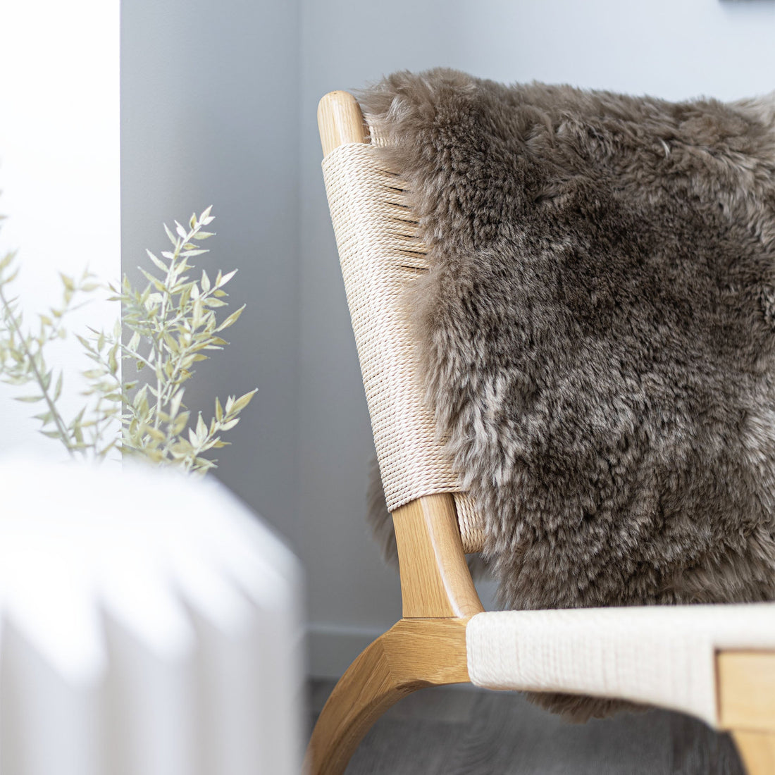 Nordic Sheepskin Set approx. 35 in each - Longwool Taupe