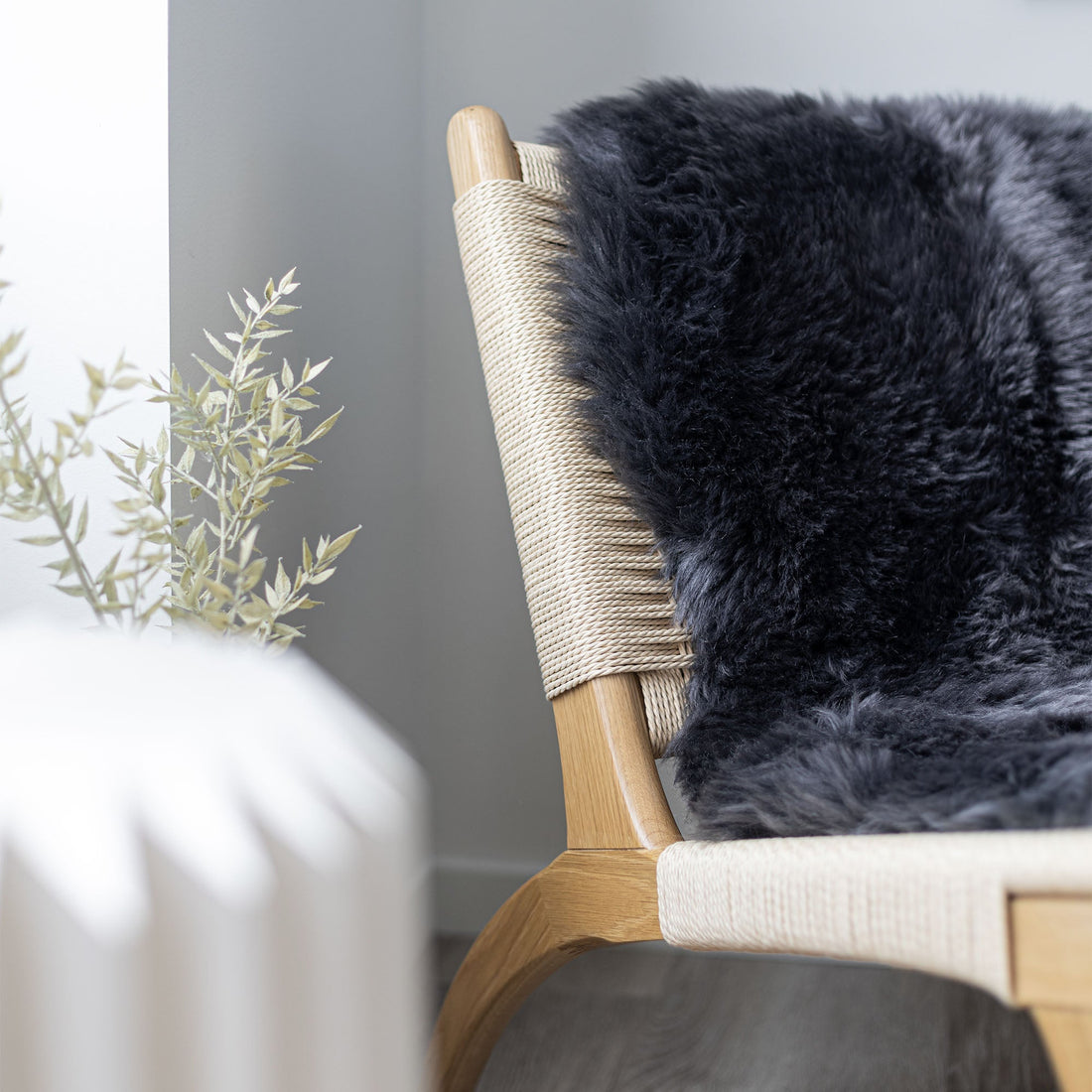 Nordic Sheepskin Set approx. 35 in each - Longwool Steel