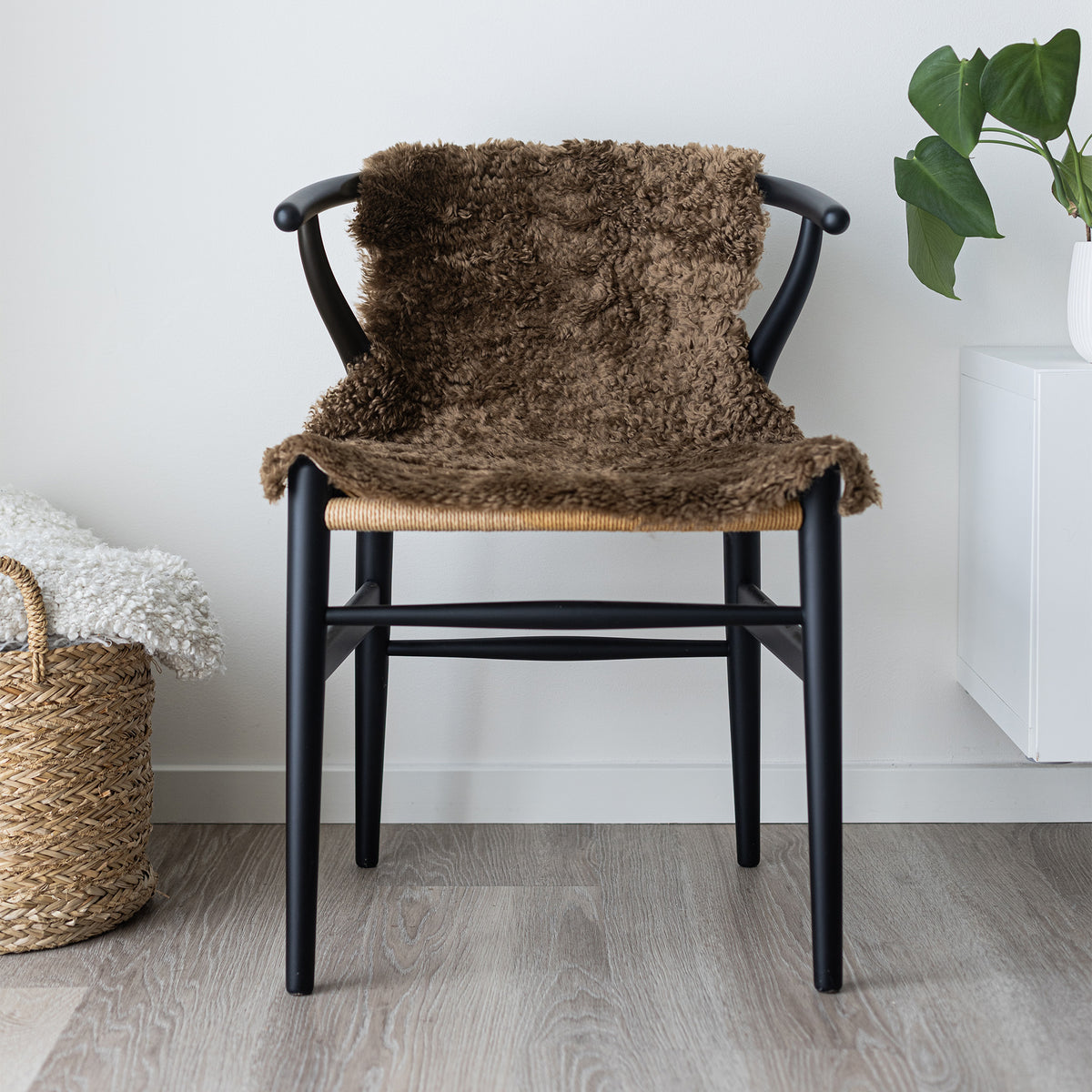 Nordic Curly Sheepskin · Single - Taupe