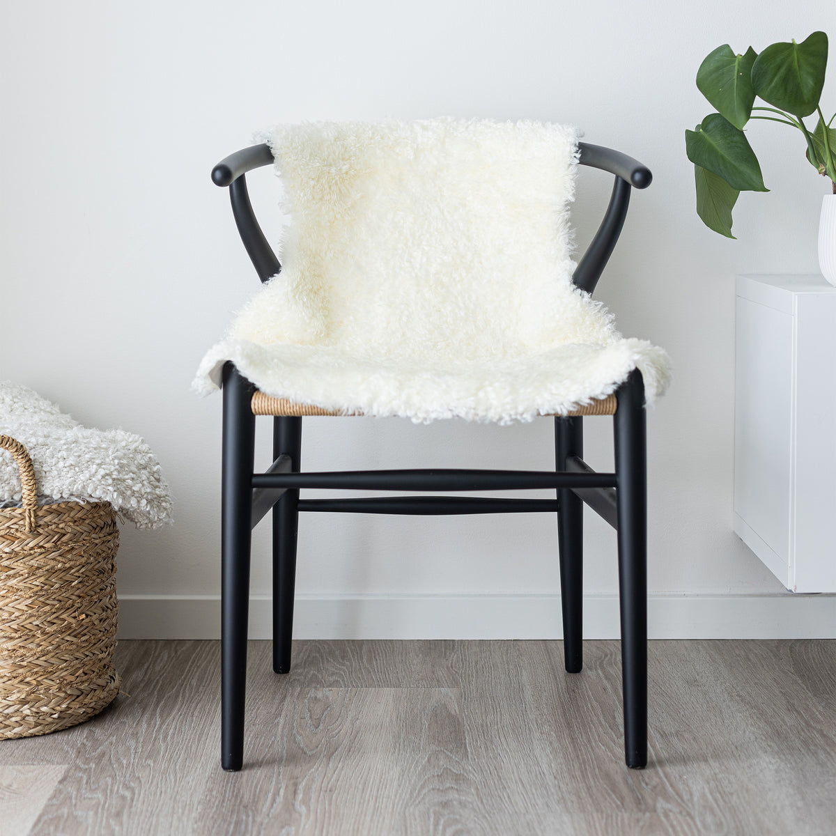 Nordic Curly Sheepskin · Single - Ivory