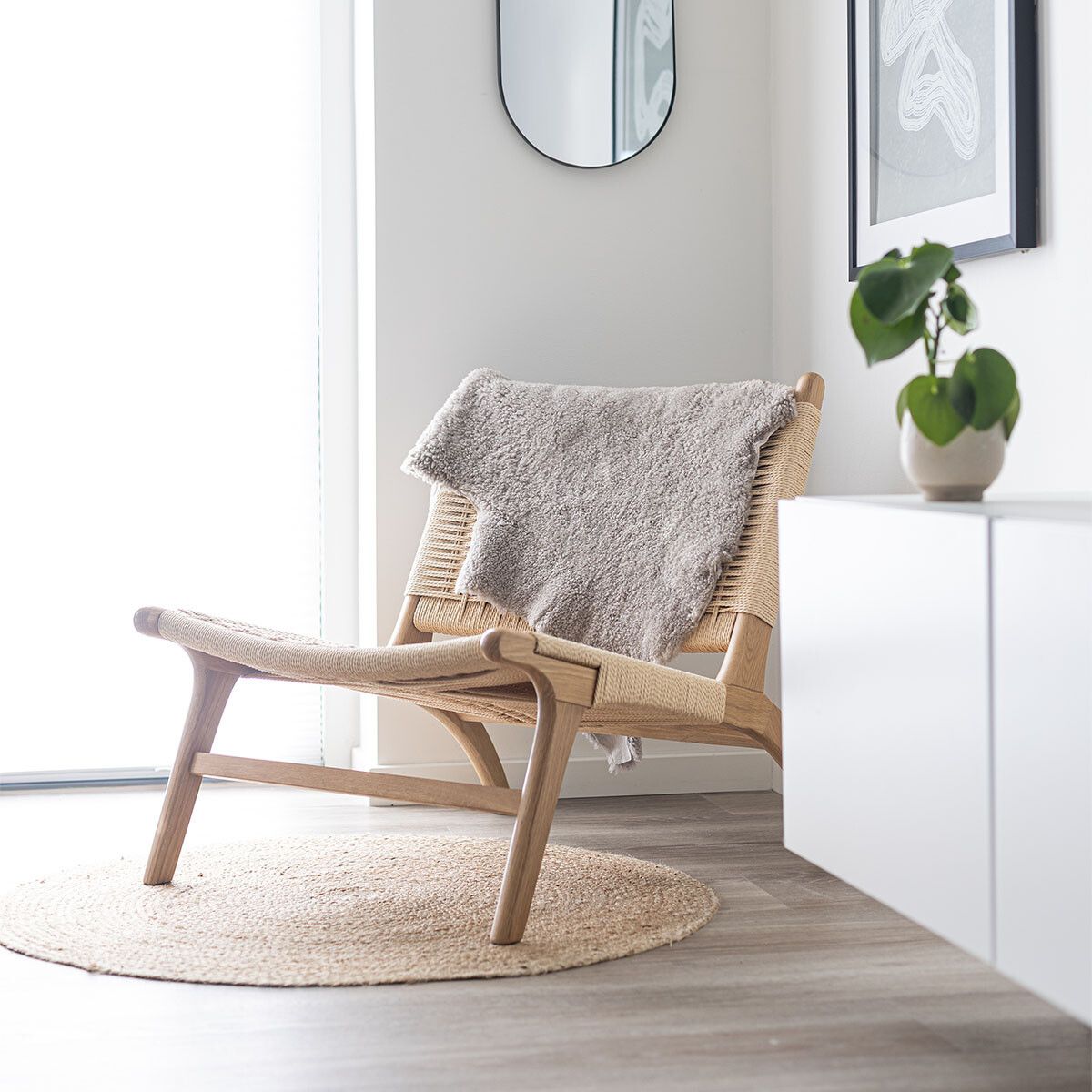 Nordic Curly Sheepskin · Single