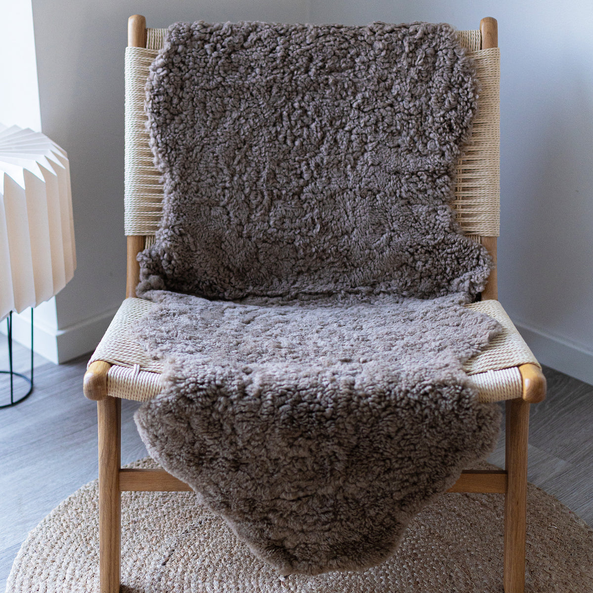 Double Sheepskin Rug | New Zealand | Short Wool curly - Ivory
