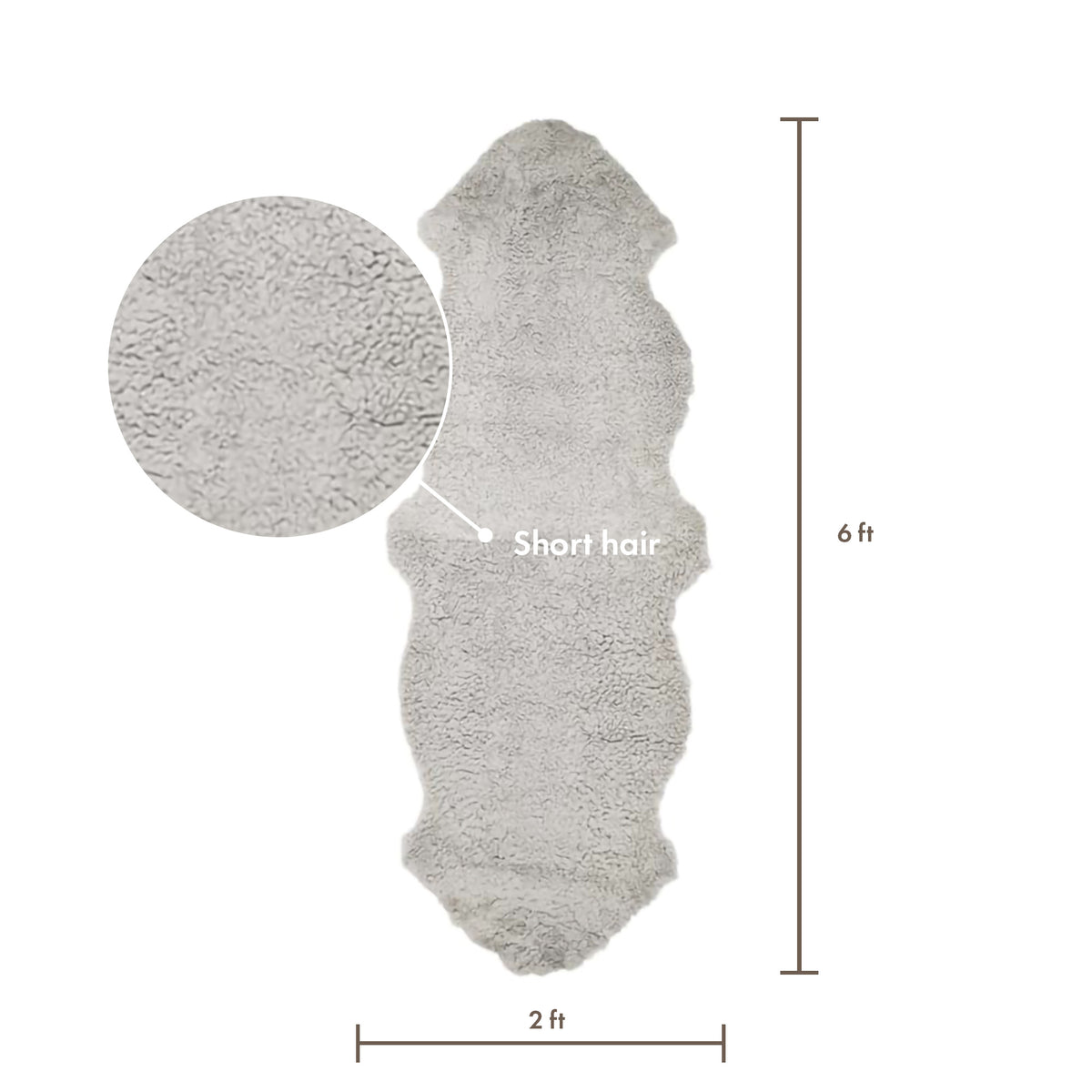 Nordic Curly Sheepskin · Double