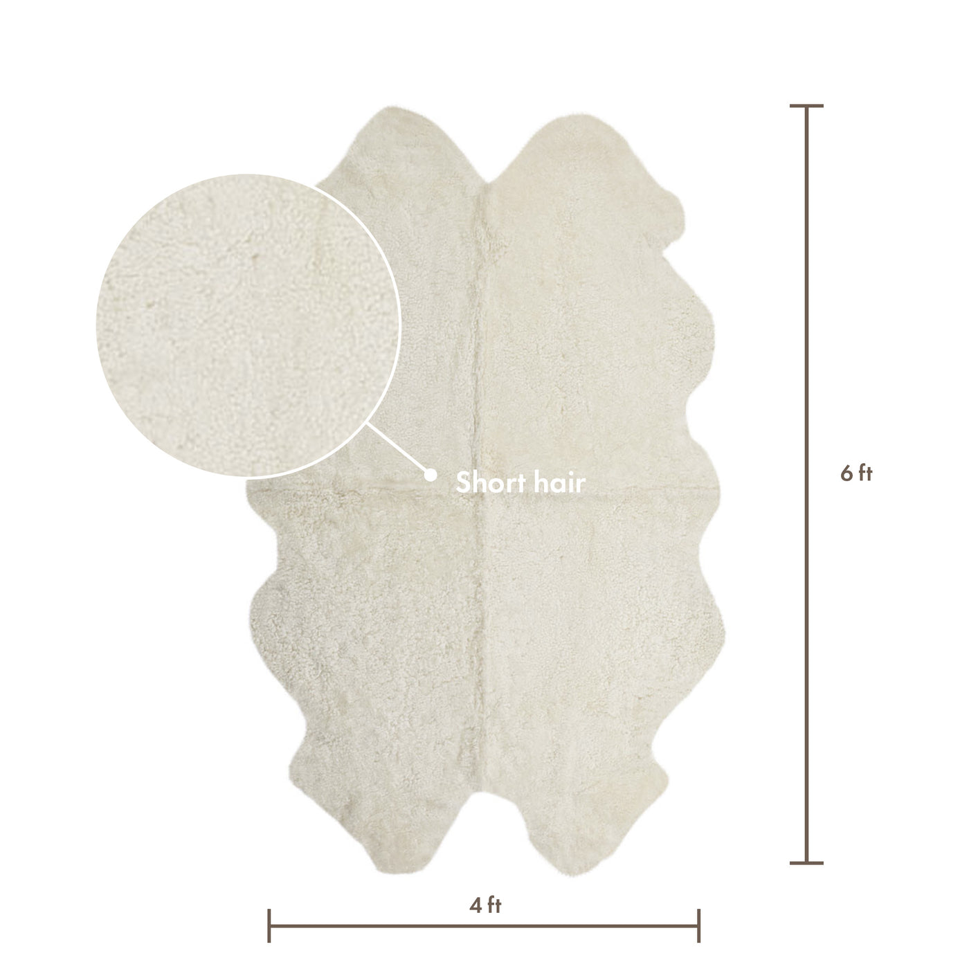Nordic Curly Sheepskin · Quad