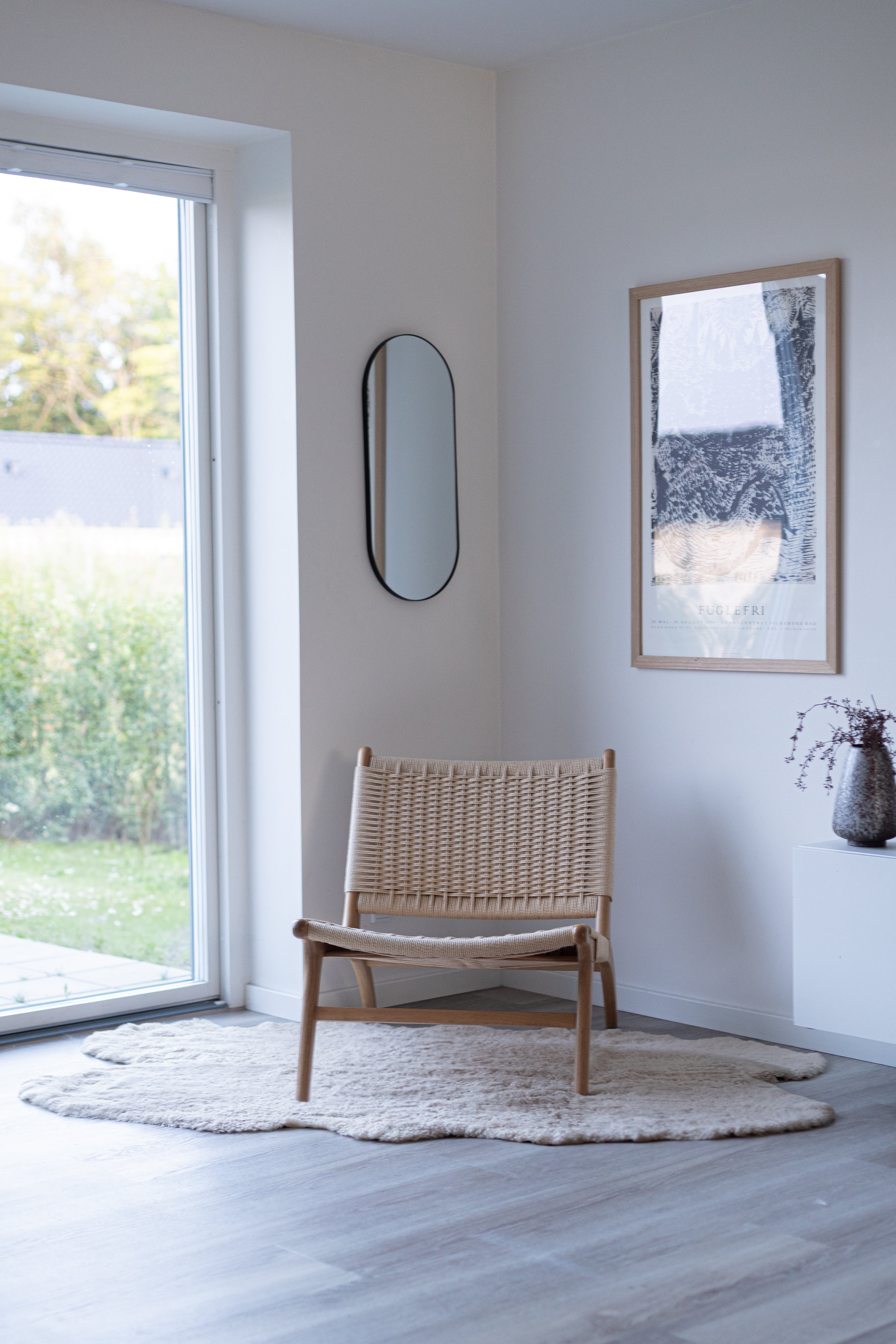 Quadruple Sheepskin Rug | New Zealand | Short Wool Curly - Pearl