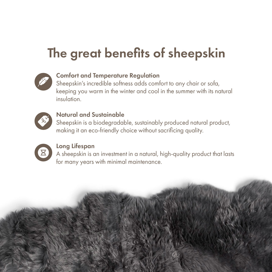Merino Double Sheepskin | Long Wool | 67x24 in