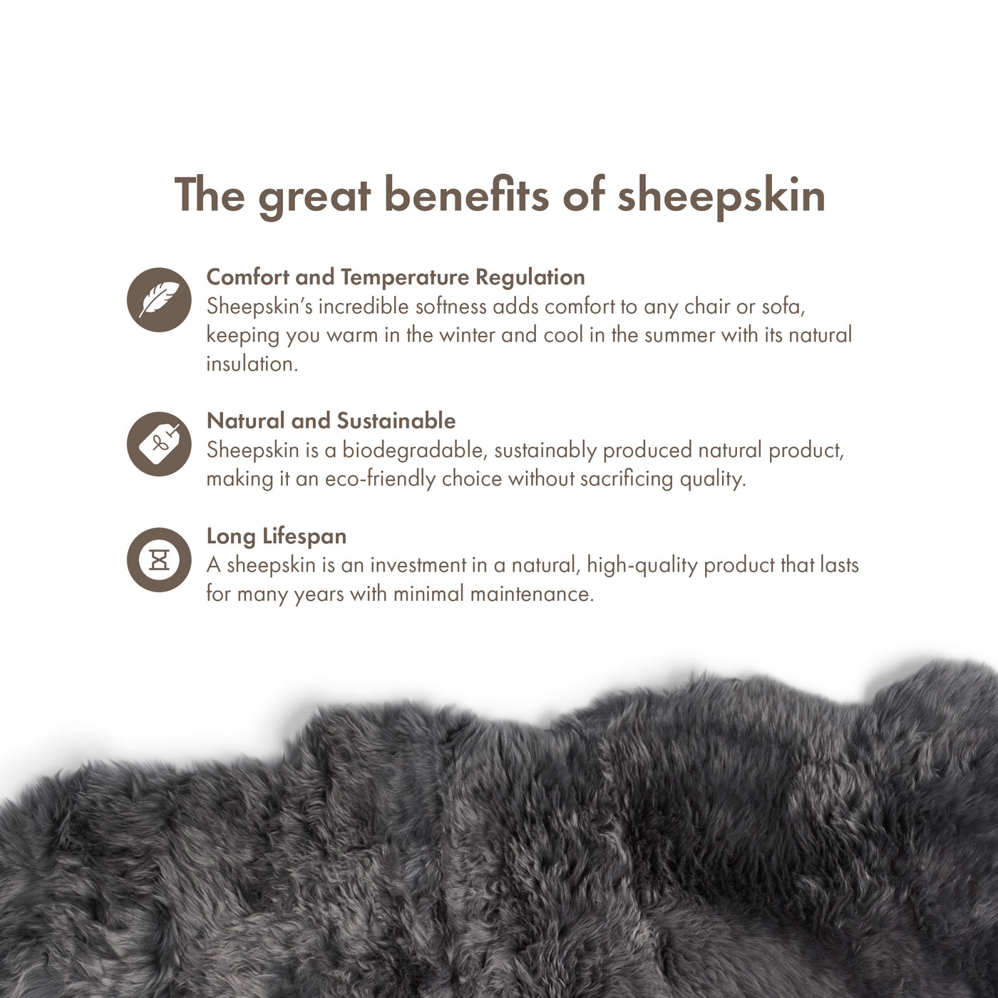 Merino Double Sheepskin | Long Wool | 67x24 in