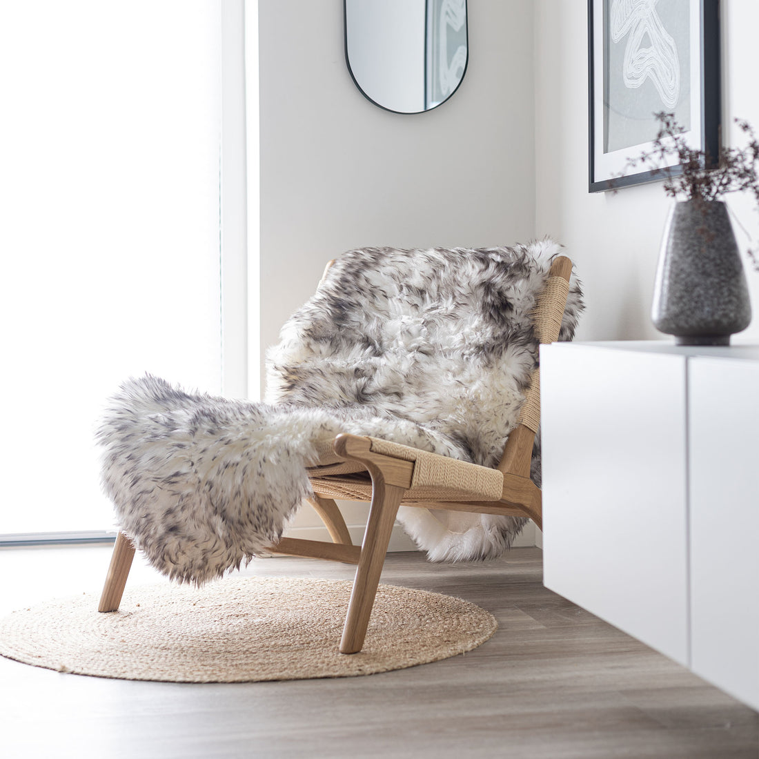 Merino Double Sheepskin | Long Wool | 67x24 in