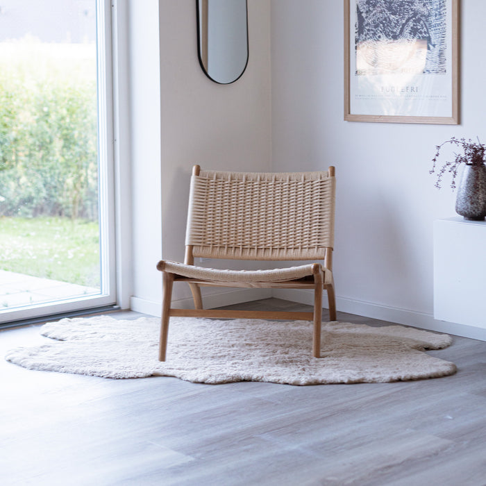 Quadruple Sheepskin Rug | New Zealand | Short Wool Curly