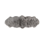 Merino Double Sheepskin | Long Wool | 67x24 in Steel
