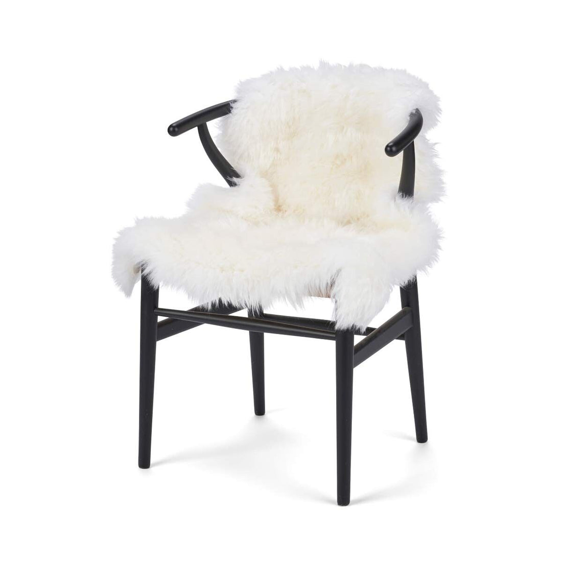 Nordic Sheepskin Set of Four approx. 35 in each - Longwool Ivory