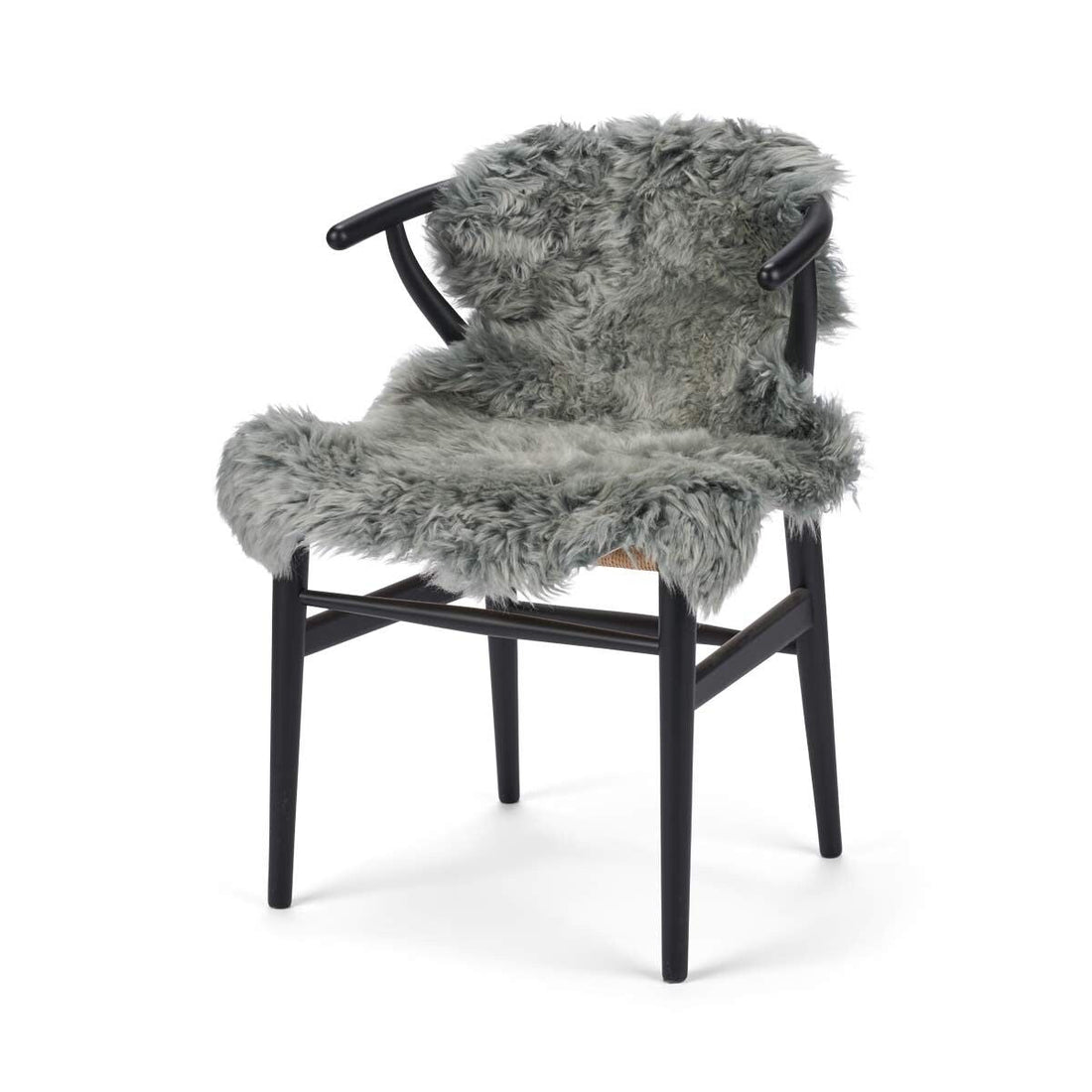 Nordic Sheepskin Set of Four approx. 35 in each - Longwool Light Grey