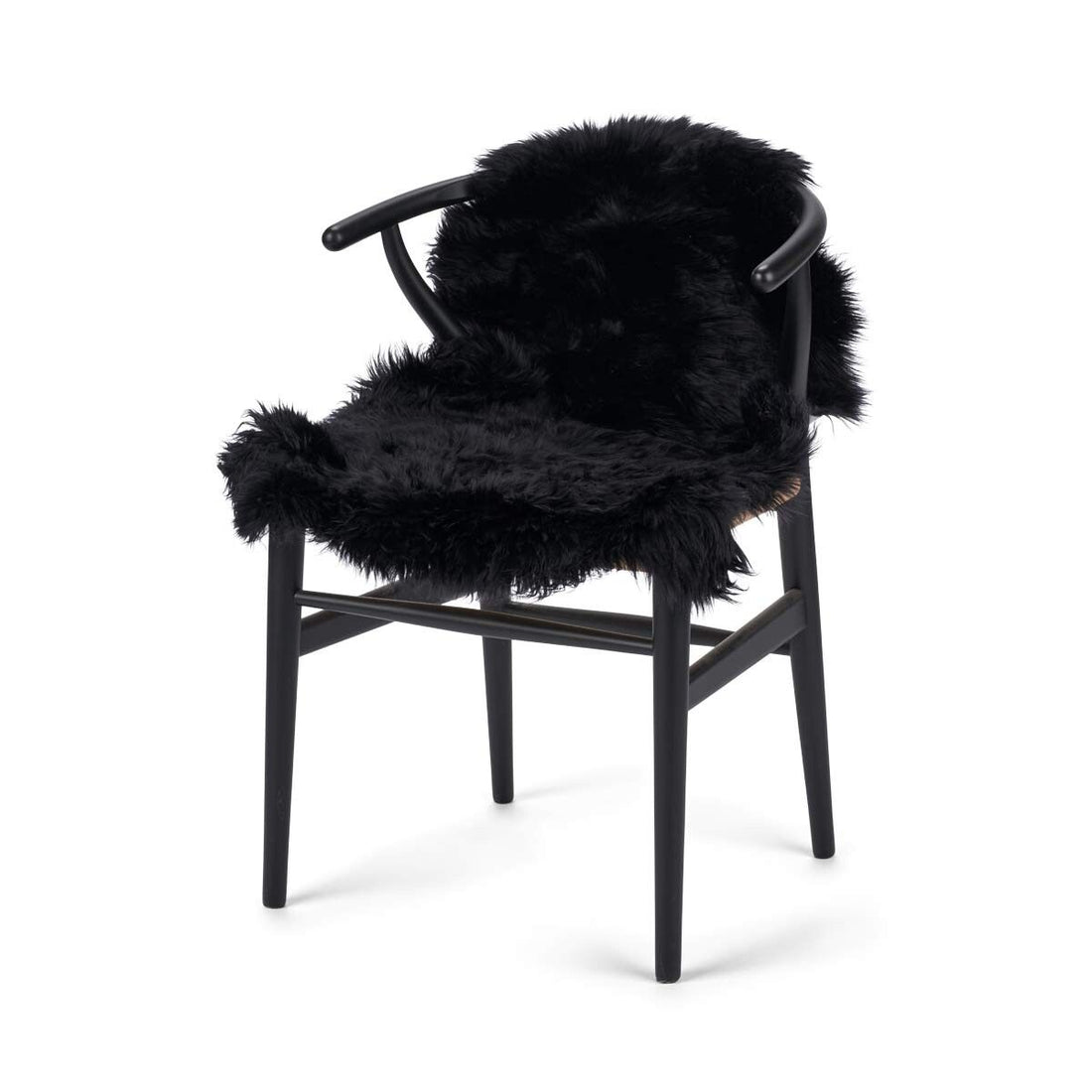 Nordic Sheepskin Set approx. 35 in each - Longwool Black