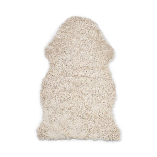 Merino Sheepskin Short Wool approx. 35 in - Pearl