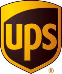 Shipped with UPS